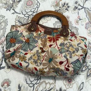 Flowery handbag